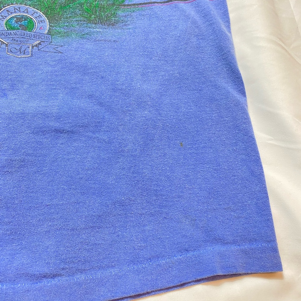 Vintage Florida Manatee Endangered Species T-Shirt Si… - Gem